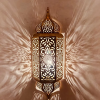 Applique Murale de Luxe Art Déco Faite à la Main en Fonte, pour Salon, Chambre, Mosquée, Hôtel - Idéale pour Mariage, Anniversaire, Pâques, Diwali