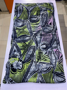 Tela de Algodón Estampada con Cera de Adís Abeba, Últimos Estilos Ankara 2025 para Prendas de Mujer, Ropa y Lazos, Textil Premium al por Mayor - Product Image 2