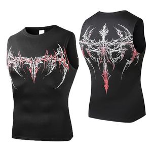 Débardeur de fitness pour homme, sans manches, respirant, écologique, en spandex/polyester tricoté, séchage rapide, haute qualité - Product Image 5