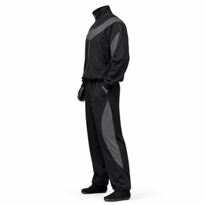 Windbreaker <b>Tracksuits</b> Fitness Wear Men's Solid Color Windbreaker <b>Tracksuit</b> With Pockets Lightweight Fabric Premium <b>Tracksuit</b> - Product Image 4