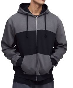 Nouvel arrivage Sweat à capuche homme avec fermeture éclair complète Sweat à capuche respirant Nouvelle arrivée Vêtements d'entraînement Hommes Out Door Wear Comfort Hoodie - Product Image 1