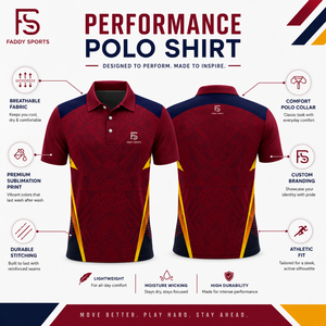 Camiseta Polo Deportiva Personalizada por Sublimación para Hombre, Transpirable, de Secado Rápido, para Golf, Tenis, Jersey de Manga Corta, Ropa Deportiva de Equipo - Product Image 5