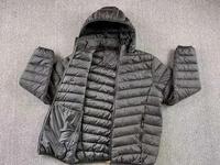 Veste matelassée pour homme, légère, coupe-vent, décontractée, hiver, rembourrage en polyester, fermeture éclair, couleur unie, coupe classique