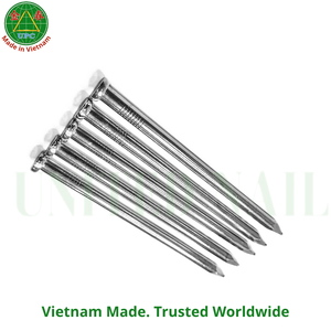 Clous en acier de 3,7 pouces à tige lisse et tête à motif quadrillé pour le travail du bois, en provenance du Vietnam |   clou à usage général - Product Image 2