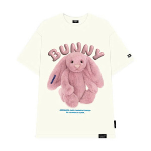 เสื้อยืดสตรีทแวร์ลำลองสไตล์วินเทจพิมพ์ลายดอกไม้ ผ้าฝ้าย 100% หนา 250gsm แขนสั้น ยูนิเซ็กส์ สำหรับผู้ชายและผู้หญิง รุ่นฮิตปี 2026 - Product Image 6