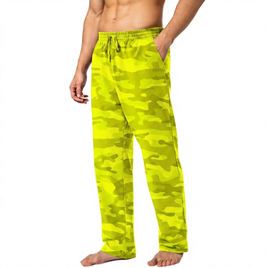Pantalon décontracté mi-long pour homme, coupe droite, personnalisable avec logo, tendance, fin, ample, grande taille, extensible, 100 % coton, toile légère - Product Image 5