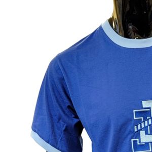 T-shirt Ringer Homme à Bordures Contrastantes – Style Décontracté Quotidien, Streetwear Confortable, Vêtement Tendance pour le Quotidien - Product Image 6