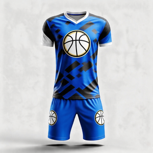 Court Basketball Apparel Kit Tank Top And Shorts <b>Cooling</b> Fabric Custom Player Details And Team Identity - Product Image 3