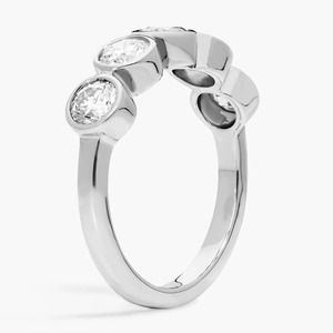 Bague en diamant de laboratoire taille ronde sertie de 1,25 carat en or massif 14 carats, idéale pour le quotidien, cadeau pour femme, bijou classique - Product Image 2