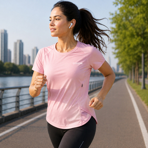 Camiseta de Yoga para Mujer, Manga Larga, Transpirable, Ajustada, Ropa Deportiva, Top de Yoga para Mujer - Product Image 3