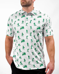 Camisa de Hombre con Estampado Tropical, Manga Corta, Diseño con Botones, Transpirable, Antiarrugas, Ropa Casual para Vacaciones, Patrón de Palmeras Azules - Product Image 3