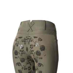 Pantalon d'équitation avec détails de surpiqûres contrastées pour un style d'équitation athlétique et dynamique, imprimé, pour l'équitation - Product Image 3