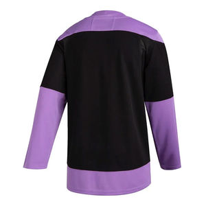 Maillot de hockey sur glace personnalisé avec logo sur mesure, imprimé numériquement, réversible, 100 % polyester, pour un style décontracté. - Product Image 3