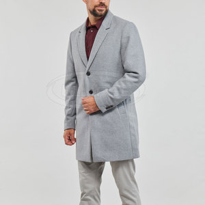 Manteau en laine imperméable de haute qualité, coupe ajustée, avec logo personnalisé, pour l'hiver – Vente directe usine, personnalisable pour la vente en ligne - Product Image 3