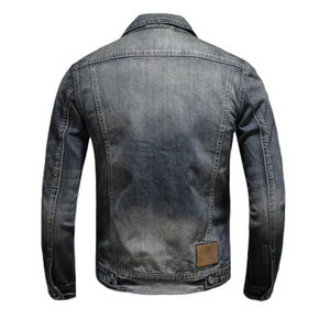 Men's High Street Woolen Biker <b>Jacket</b> Wholesale <b>Winter</b> <b>Waterproof</b> Breathable Casual Fashion with Sheep Fur and Polyester Wadding - Product Image 2