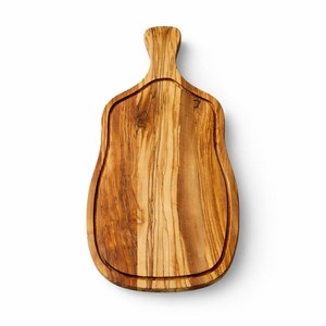 Natural Acacia Wood Chopping Block Rectangle Shape Handle Eco-Friendly Serving <b>Board</b> 1.5cm Thick Dishwasher Safe Kitchen <b>Tool</b> - Product Image 1
