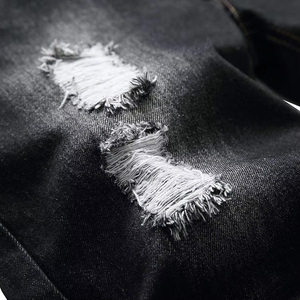 Luxury Feel Premium <b>Men</b> Denim Shorts Custom Brand Light Denim Shorts Cotton Denim Twill <b>Men</b> Denim Shorts Rigid Fabric Utility - Product Image 5