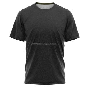 T-shirt de sport ajusté pour homme, à manches tombantes, à séchage rapide, imprimé sur écran, surdimensionné, personnalisé, pour la rue - Product Image 5