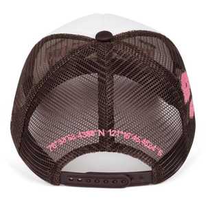 Gorra Trucker Unisex 100% Algodón Transpirable Deportiva con Estampado por Sublimación Blanca y Marrón Ajustable para Primavera/Verano, Gorra para Adultos para Actividades al Aire Libre - Product Image 5