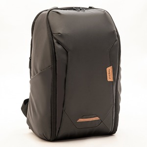 Large Capacity Business Travel Bag <b>Black</b> Leather Casual <b>Backpack</b> Simple Waterproof <b>Backpack</b> - Product Image 2