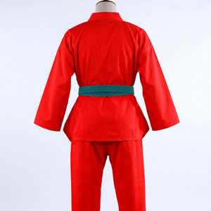 Uniforme de Taekwondo pour arts martiaux, léger et respirant, Dobok avec ajustement flexible, tissu résistant pour l'entraînement régulier et la remise en forme - Product Image 2