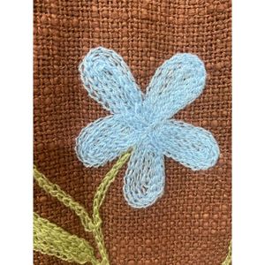 Chaqueta de algodón bordada para mujer, cuello mandarín, manga larga, estampado floral, cierre abierto, estilo Prairie Chic de primavera - Product Image 4