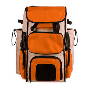 Sac à dos durable pour sports de plein air (baseball et softball) avec fermeture éclair, design personnalisable pour le rangement de matériel de baseball (batte, etc.) - Product Image 1