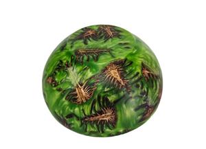 Handcrafted Modern Lightweight Resin Salad Serving Bowl | Food Safe <b>Table</b> <b>Centrepiece</b> & Fruit Bowl for Home & Event <b>Dining</b> - Product Image 6