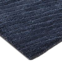 Moderner Handgetufteter Flachgewebter Denim-Loop-Teppich Umweltfreundliche Woll-Jute-Rückseite Haustierfreundlicher Teppich für Wohnräume