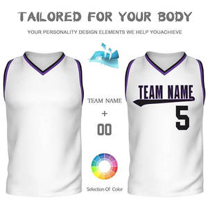 เสื้อบาสเก็ตบอล OEM ODM พิมพ์ลายแบบ Dye Sublimation คุณภาพพรีเมียม สำหรับทีมกีฬา ขายส่ง - Product Image 5
