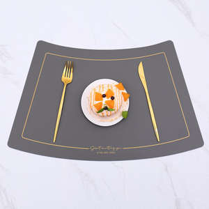 Mantel individual de piel sintética de PU de alta calidad, lavable, de moda, para eventos festivos y hogares, personalizable para mesas de café y comedor. - Product Image 2