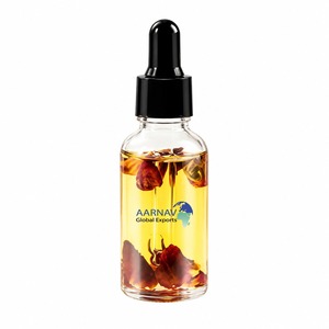 AARNAV Natural <b>Rose</b> Petal <b>Essential</b> <b>Oil</b> Herbal Infused Floral Extract for Face Body Hair - Product Image 1