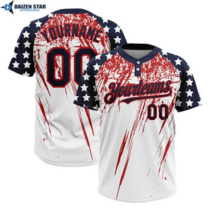 Youth Baseball Jersey Set Custom Team Uniform Breathable Quick Dry Fabric - Product Image 4