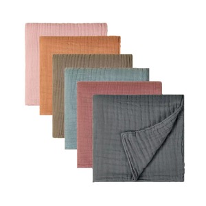 Mantas de Bebé Tejidas a Mano, Toalla de Baño de Muselina de Algodón para Bebé - Mantas para Bebé - Product Image 2