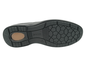 Mocasines Negros de Encaje Sintético para Hombre, Punta Redonda, Entresuela Acolchada de EVA, Suela de Goma, Ligeros, para Todas las Temporadas - Product Image 3