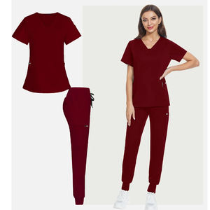 Conjuntos de Uniformes Médicos Impermeables de Alta Calidad al por Mayor, Tela de Rayón, Producción de Uniformes para Hospitales, Doctores, Enfermeras y Clínicas - Product Image 4