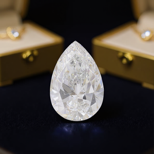 Diamant en forme de poire cultivé en laboratoire certifié IGI, 11 carats, qualité VVS2, diamant non monté pour bijoux - Product Image 3