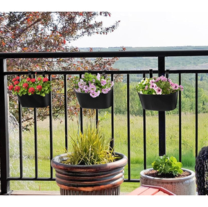 Amazing Quality Metal Planter <b>Pot</b> Hanging Wall Mounted Metal Planter <b>Pot</b> <b>Holder</b> Best Price - Product Image 1