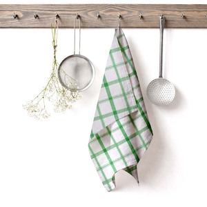 Paño de Limpieza de Cocina de Lujo a Cuadros Teñido con Hilo, Proveedores de Paños de Cocina al Precio Más Bajo - Product Image 5