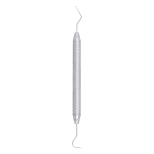 Sonda exploradora dental de acero inoxidable TU 17/23, instrumento de diagnóstico de doble punta con mango hueco, certificación CE - Product Image 2