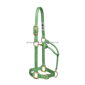 Chevaux Offres Spéciales Équipement de menton à la mode et réglable Entraînement d'équitation Collier de tête de licou de cheval en nylon - Product Image 5