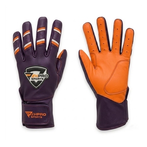 Guantes de béisbol y softbol de piel de cabra, cómodos, ligeros, con puño corto y largo. - Product Image 1