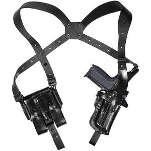 Nouvelle ceinture en cuir unisexe à double rangée dissimulée sous le bras, style bride occidentale, pour usage sportif extérieur, modèle 2026, très demandée, version élargie - Product Image 1