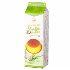 Envío Rápido de Pedidos, Proveedor Mayorista de Exportación, OEM/ODM, Crema No Láctea HALAL, Crema de Huevo de Pandan y Coco, Crema de Huevo sin Cocinar, 1KG - Product Image 1