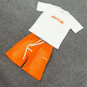 Mens Custom Brand Printed 2-piece Sportswear <b>Set</b> Short Sleeve T-shirt And Shorts For Fitness Summer Sports Outfit Breathable - Product Image 6