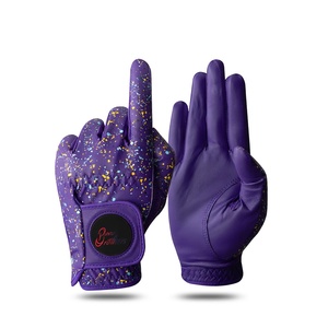 Gants de golf pour homme Bana Brothers, 2 pièces, noirs, avec tissu respirant anti-humidité et fermeture à bouton - Product Image 4