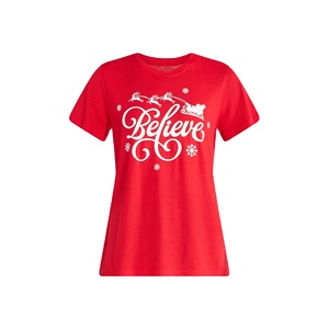 Service OEM : T-shirts imprimés pour femmes, grandes tailles, élégants, confortables, de qualité supérieure, design personnalisé. - Product Image 1