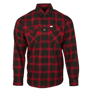 High Quality Brushed Cotton Casual Clothing Comfortable Warm Long Sleeve Design For Winter Travel Outdoor Men Flannel <b>Shirt</b> - Product Image 2