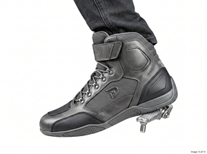 DUMELA DL-MB-11 Zapatillas Deportivas de Piel Negra para Ciclismo, Impermeables, Transpirables, para Todas las Estaciones, con Cordones y Caña Alta - Product Image 4