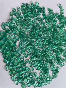 Émeraudes naturelles zambiennes, taille émeraude, pierres calibrées |   Colis de pierres précieuses de qualité supérieure, petites et non montées, pour la création de bijoux - Product Image 4